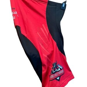 Voler Red and Black Cycling Shorts